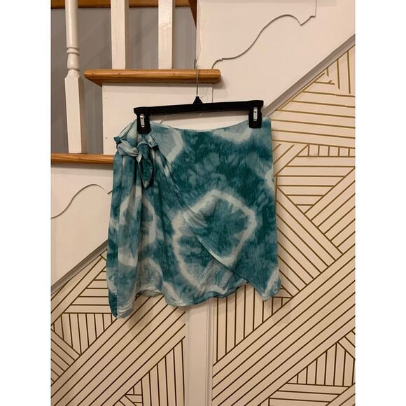 Sadie & Sage Tie Dye Wrap Skirt Size Large - Picture 6 of 9